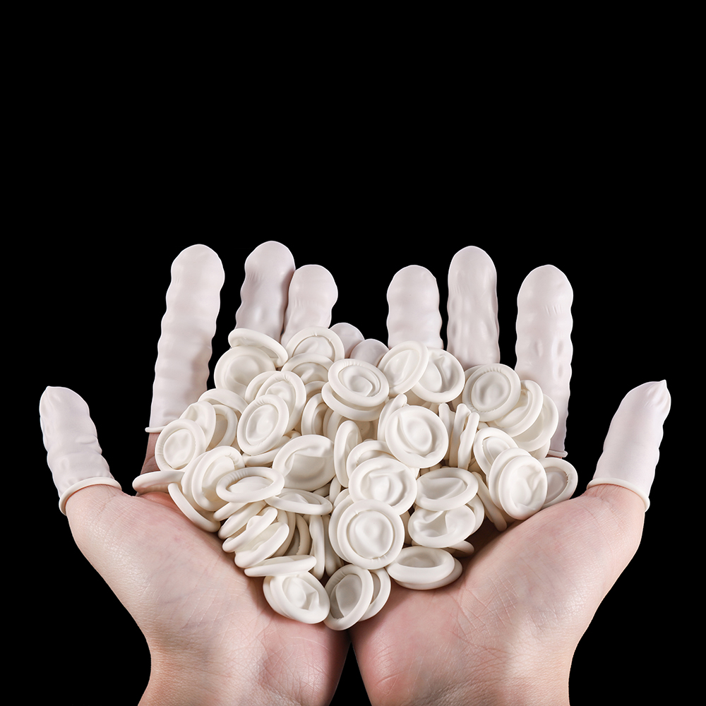 Disposable Gloves Nitrile - 50/100 pz Bianco Usa E Getta