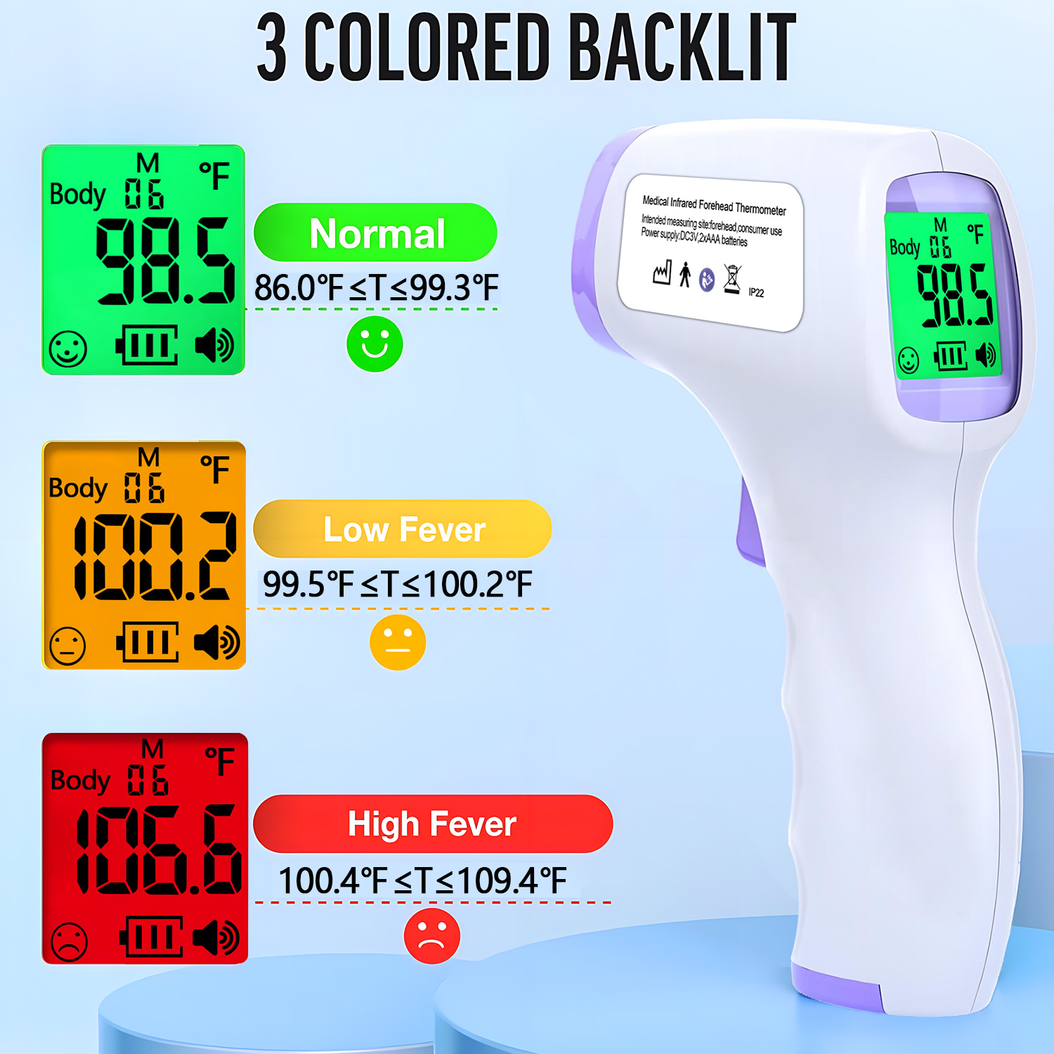 Digital Thermometer Infrared - Termometro digitale a infrarossi senza contatto