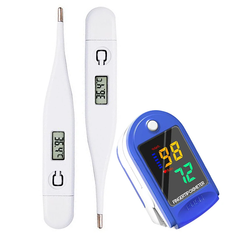 Pulse Oximeter - Termometri per bambini Pulsossimetro Termometro digitale