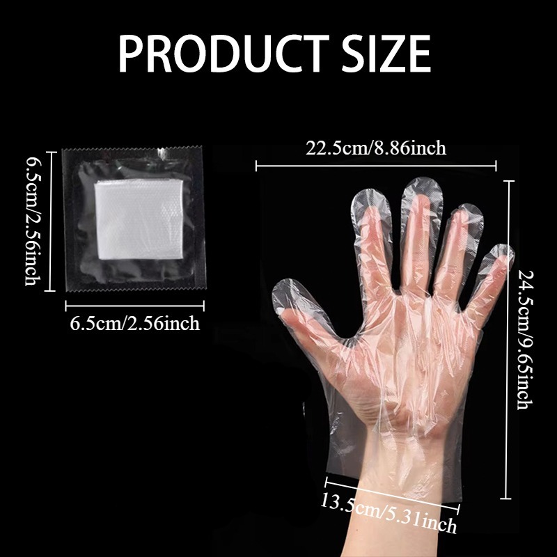 50/100/200 paia di guanti in P - Disposable Gloves Nitrile recensione e prezzo