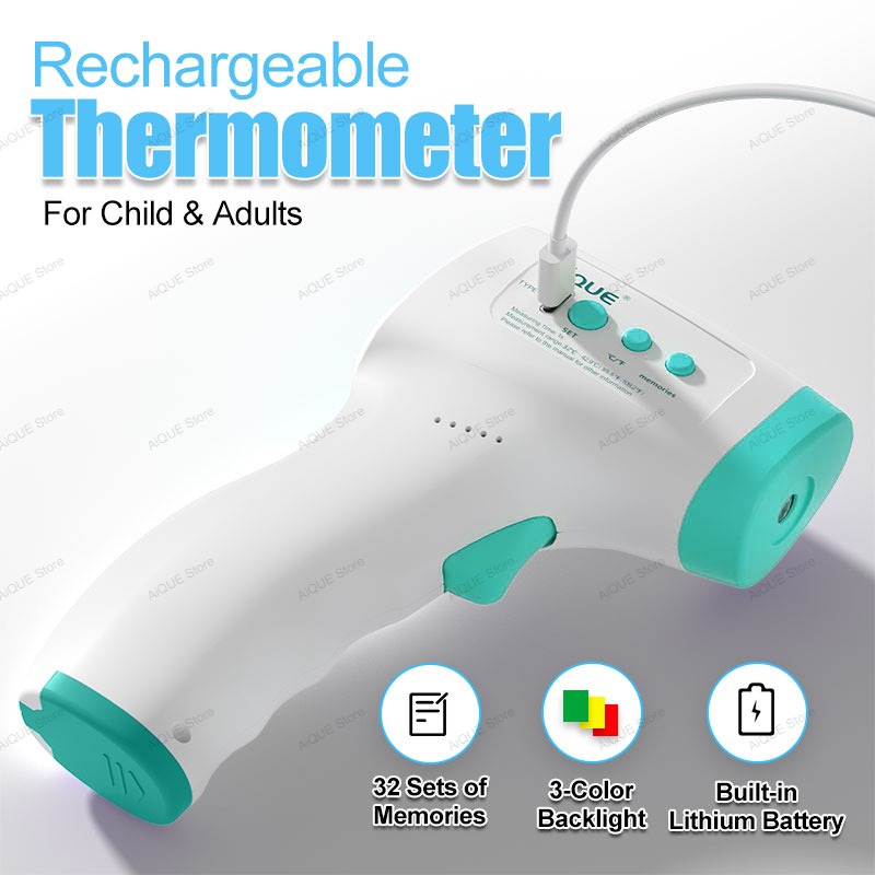 AiQUE Ricaricabile Digitale ℃  - Digital Thermometer Infrared recensione e prezzo