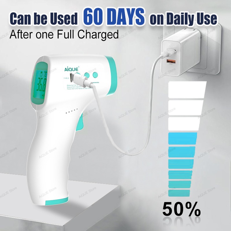 AiQUE Ricaricabile Digitale ℃  - Digital Thermometer Infrared recensione e prezzo