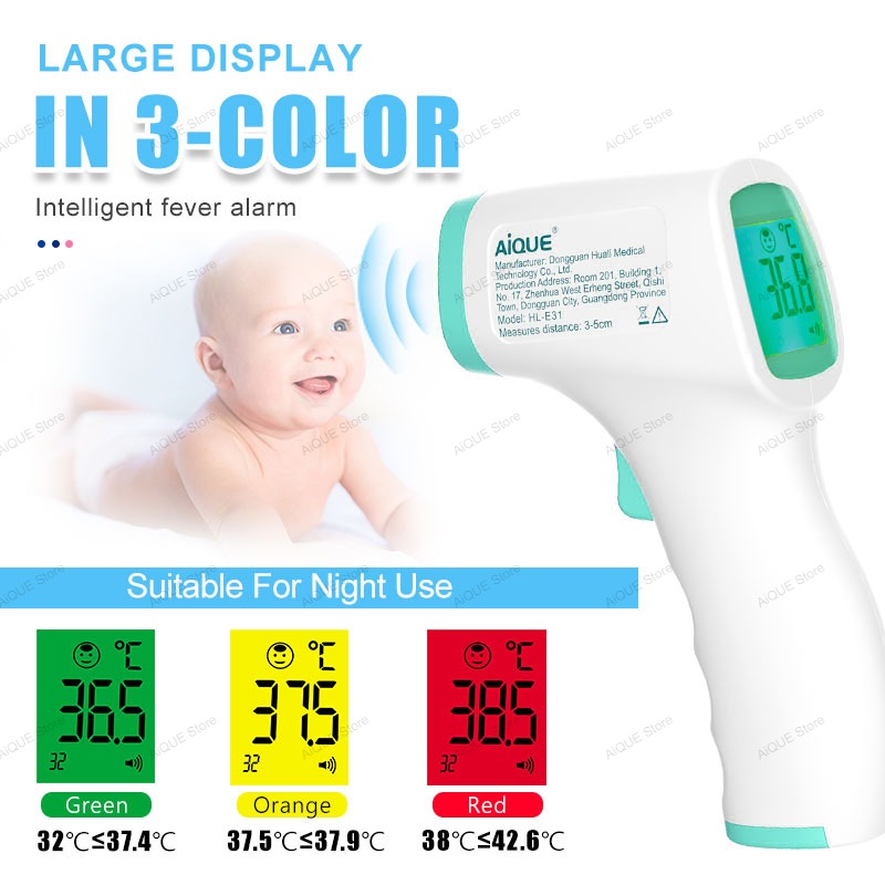 AiQUE Ricaricabile Digitale ℃  - Digital Thermometer Infrared recensione e prezzo