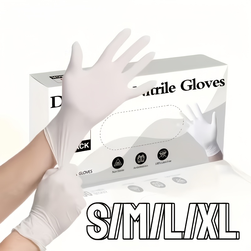 Guanti in Nitrile Bianchi Resi - Disposable Gloves Nitrile recensione e prezzo