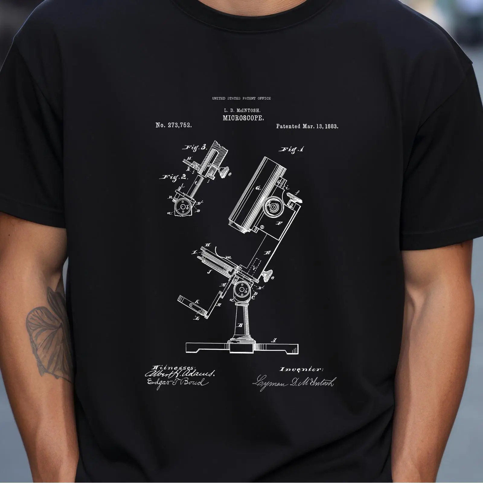 Maglietta vintage del 1883 con - Medical Lab Microscope recensione e prezzo