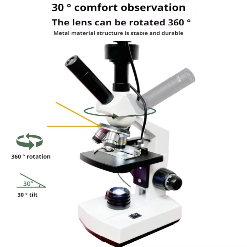 Microscopio digitale con scher - Medical Lab Microscope recensione e prezzo