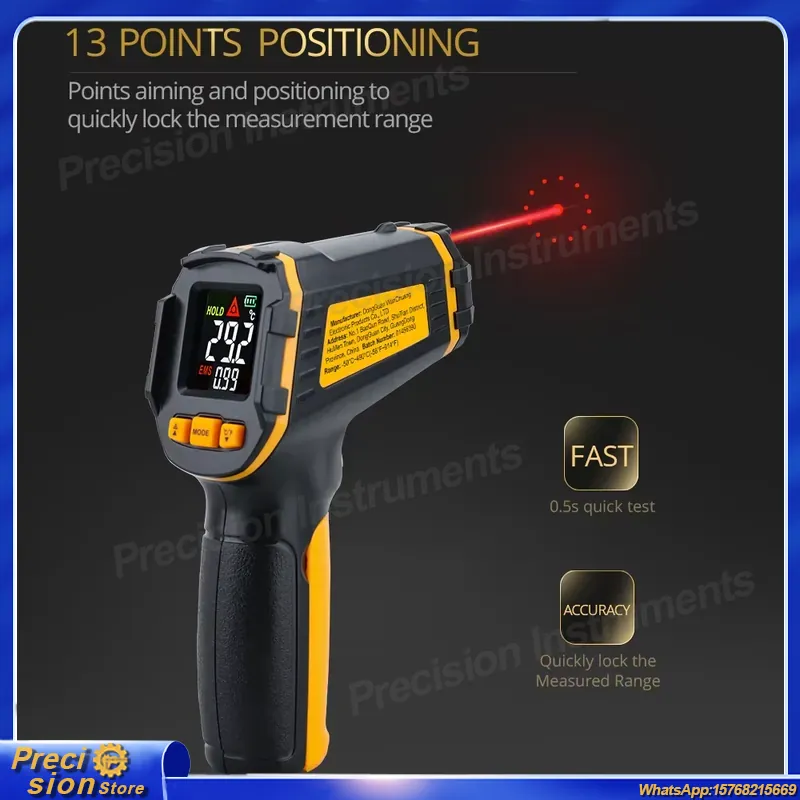 Termometro Digitale a Infraros - Digital Thermometer Infrared recensione e prezzo