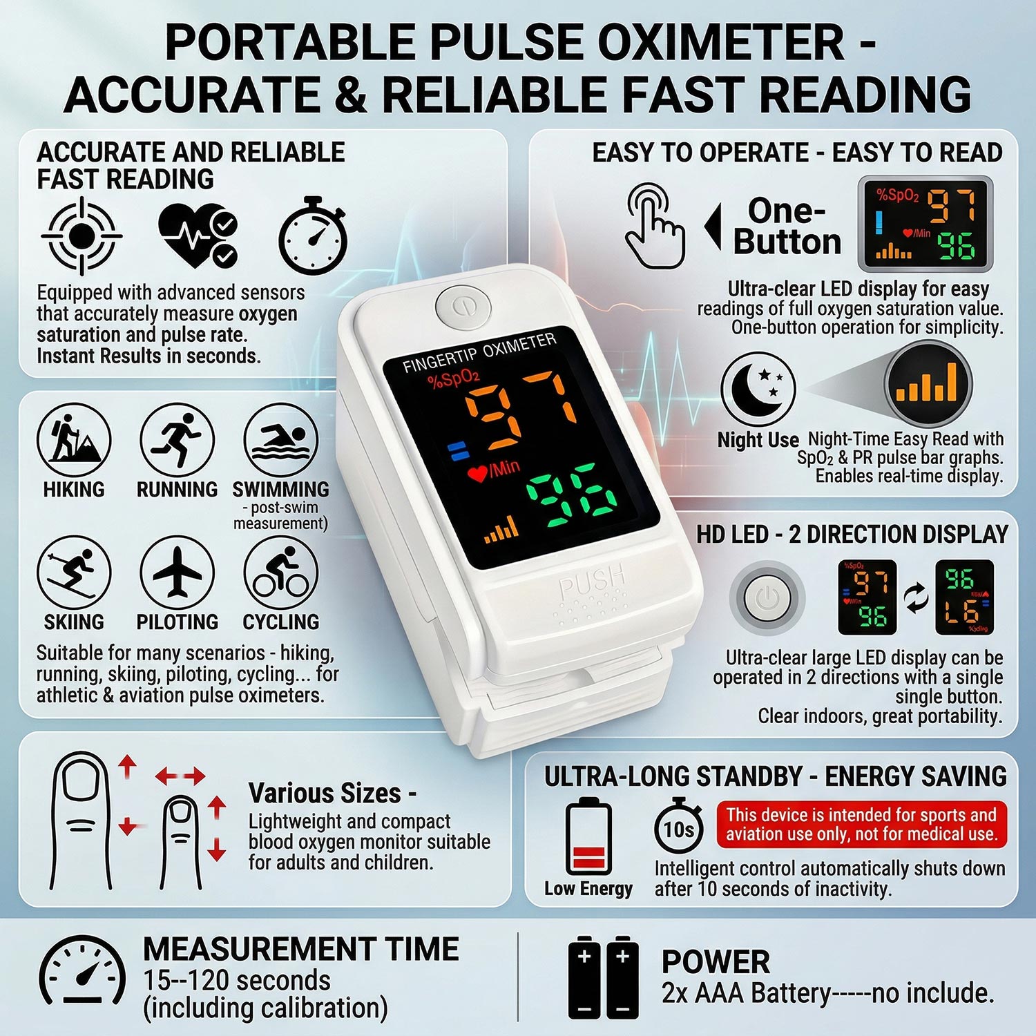 Termometro elettronico a infra - Pulse Oximeter recensione e prezzo