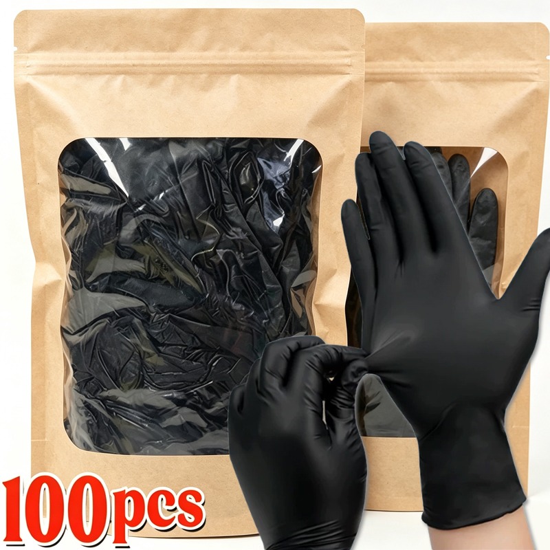 1/100 Pezzi Guanti Monouso Ner - Disposable Gloves Nitrile recensione e prezzo